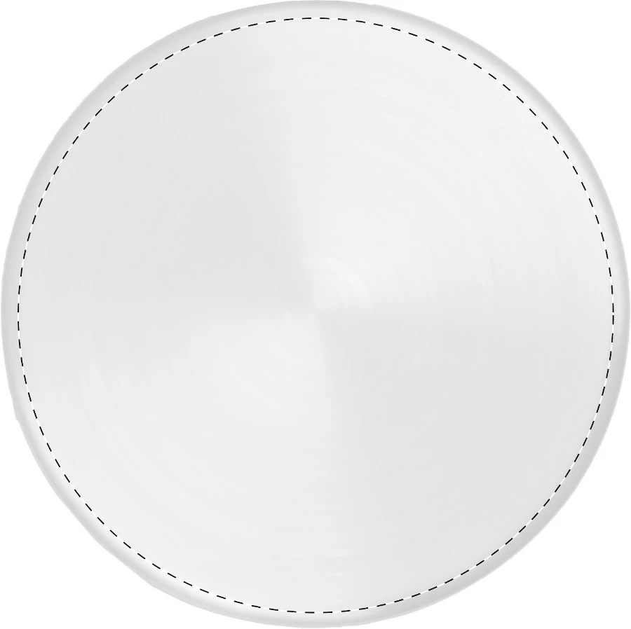 Blussi fľaša z nerez ocele – white – tlačová plocha – Čiapka