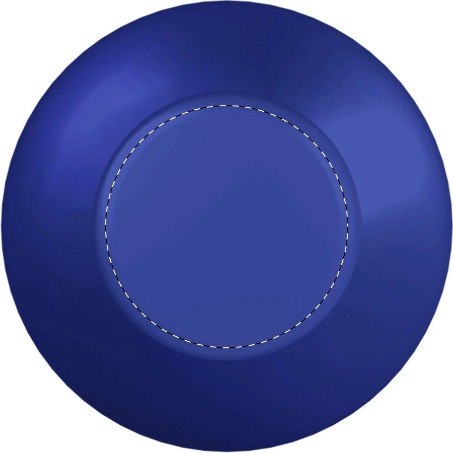 Koppar termoska s medenou izoláciou – blue – tlačová plocha – Čiapka