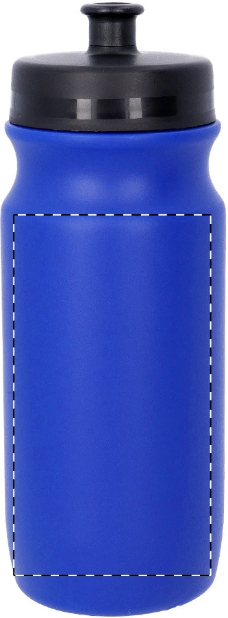 Palmares športová fľaša – blue – tlačová plocha – Predná strana