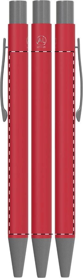 Ragul guličkové pero – red – tlačová plocha – Obal