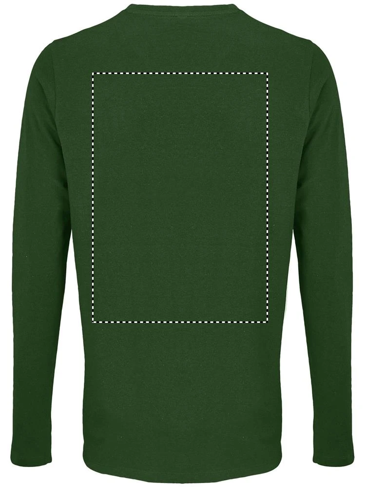 Imperial pánske lsl 190g - Sol's – red – tlačová plocha – Zadná strana