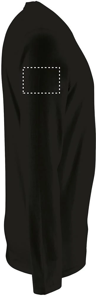 Imperial pánske lsl 190g - Sol's – red – tlačová plocha – Pravý rukáv