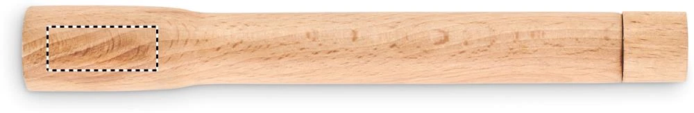 Drevené COB svietidlo – barva dřeva – tlačová plocha – Bok 3