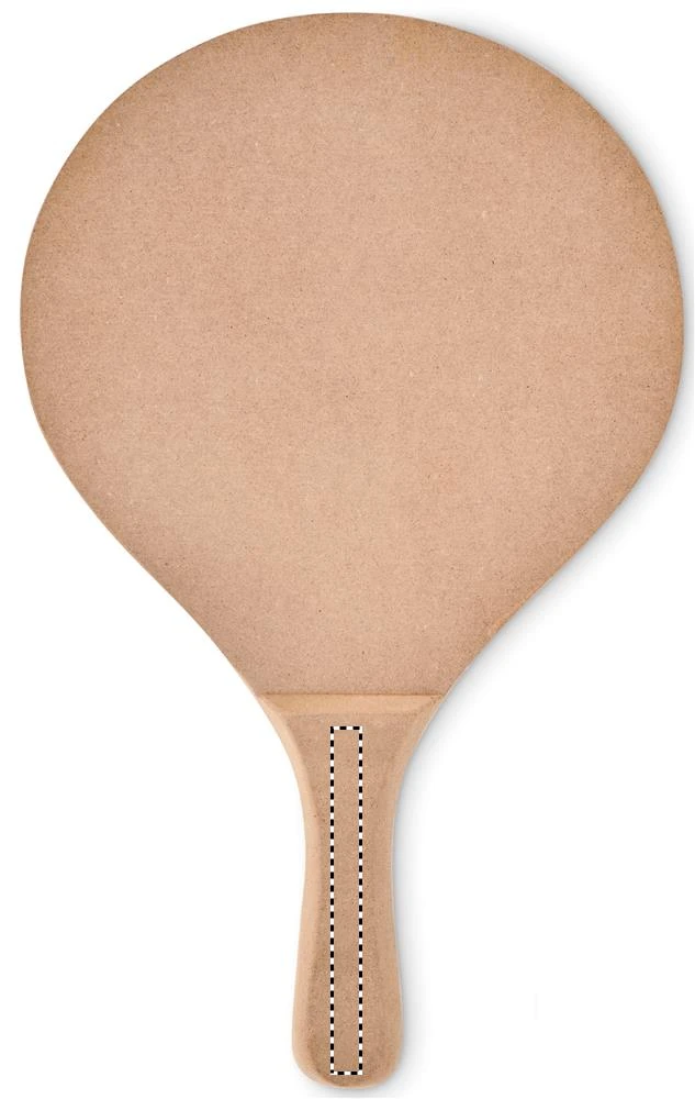 Set na plážový tenis – barva dřeva – tlačová plocha – RACKET 2 HANDLE