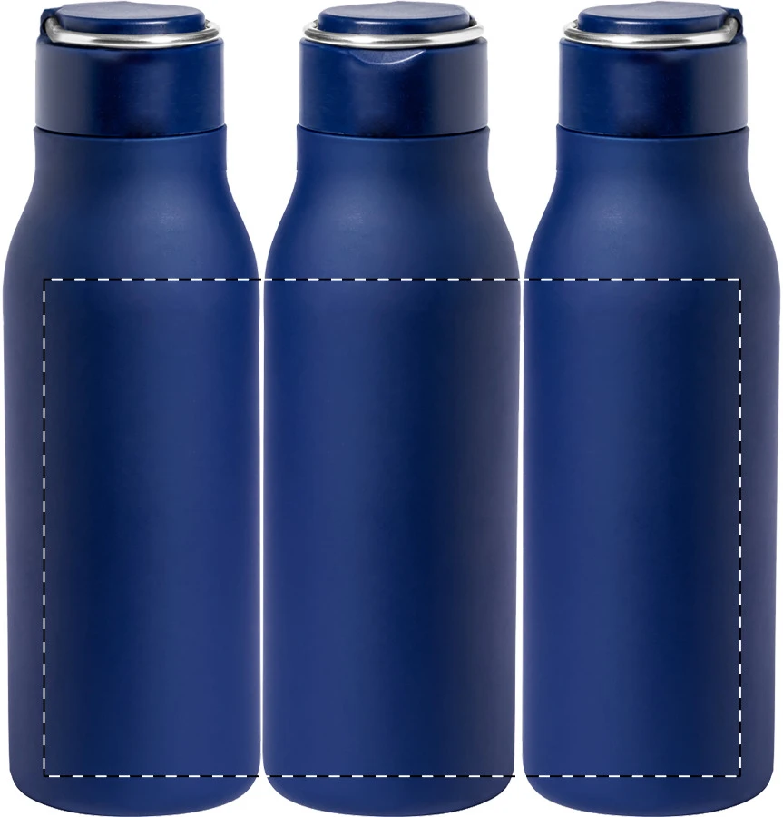 Rissip fľaša z nerez ocele – dark blue – tlačová plocha – Obal