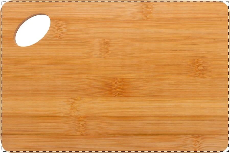 Xaban doštička na krájanie – natural – tlačová plocha – Vrchná časť