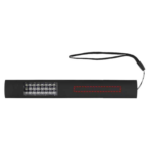 Magnetické svietidlo s 28 LED – černá – tlačová plocha – Telo