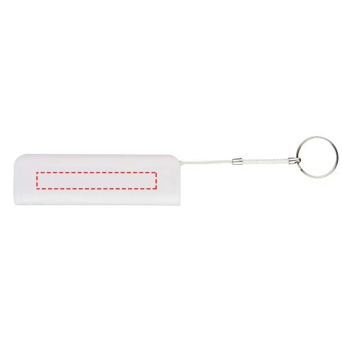 PowerBank Span 1200 mAh – bílá – tlačová plocha – Vrchná strana