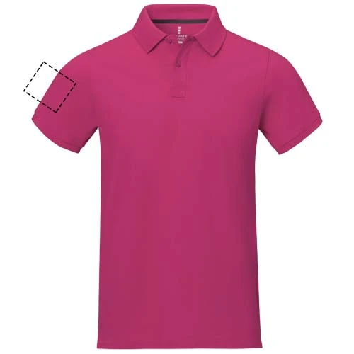 Polokošeľa Calgary - Elevate – magenta – tlačová plocha – Pravý biceps