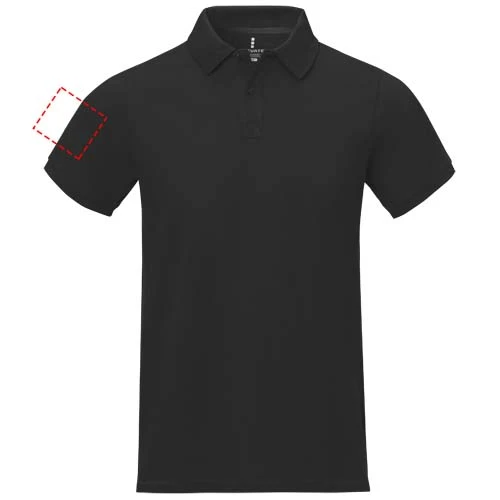 Polokošeľa Calgary - Elevate – černá – tlačová plocha – Pravý biceps