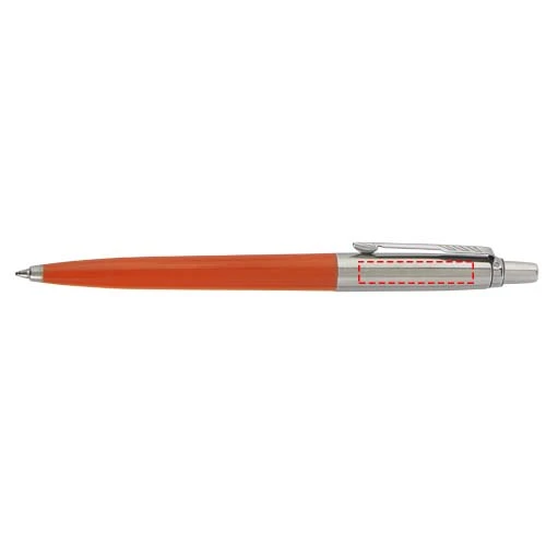Parker Jotter Recyklované guličkové pero - Parker – oranžová – tlačová plocha – Viečko