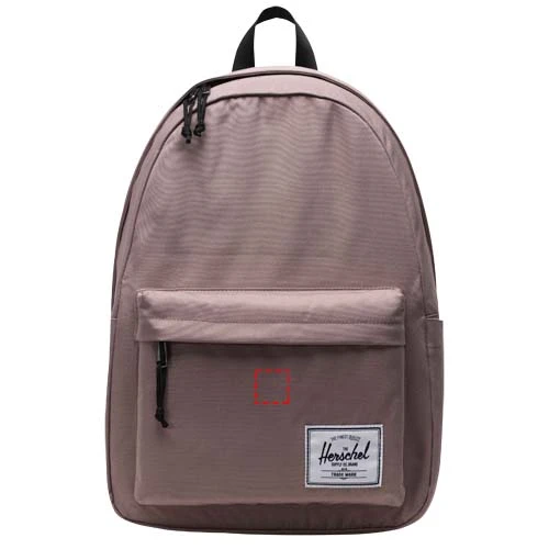 Herschel Classic™ batoh 16 l - Herschel – růžově zlatá – tlačová plocha – Vpravo