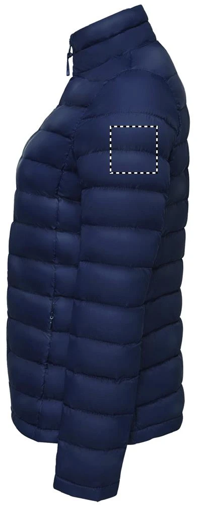 Wilson - dámska bunda 380T - Sol's – metal grey – tlačová plocha – Ľavý rukáv