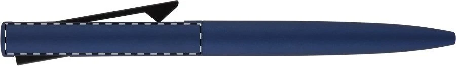 Ralupant guličkové pero – blue – tlačová plocha – Pod klipom - pre ľaváka