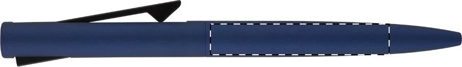 Ralupant guličkové pero – blue – tlačová plocha – Na telo - pre ľaváka