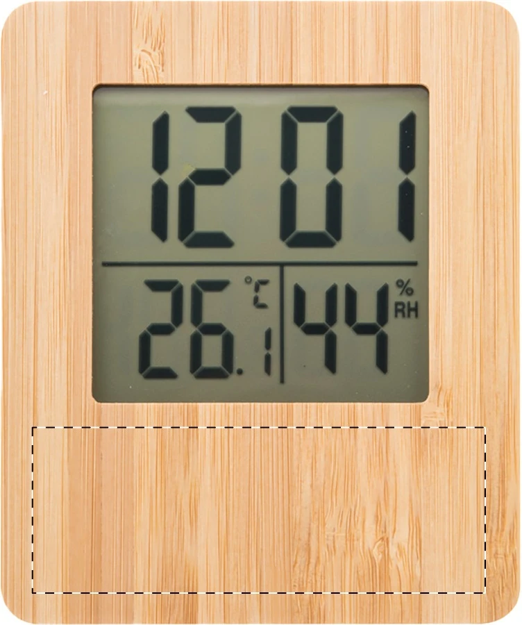 Tenkebo meteorologická stanica – natural – tlačová plocha – Predná strana