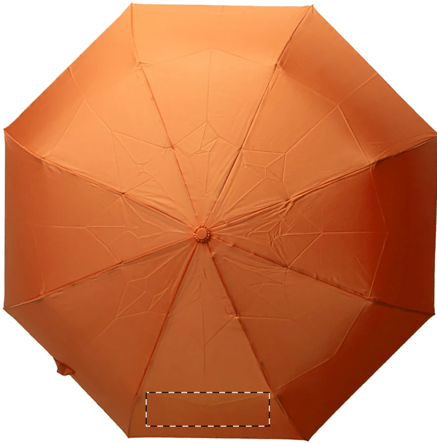 Kasaboo RPET dáždnik – orange – tlačová plocha – Panel 2