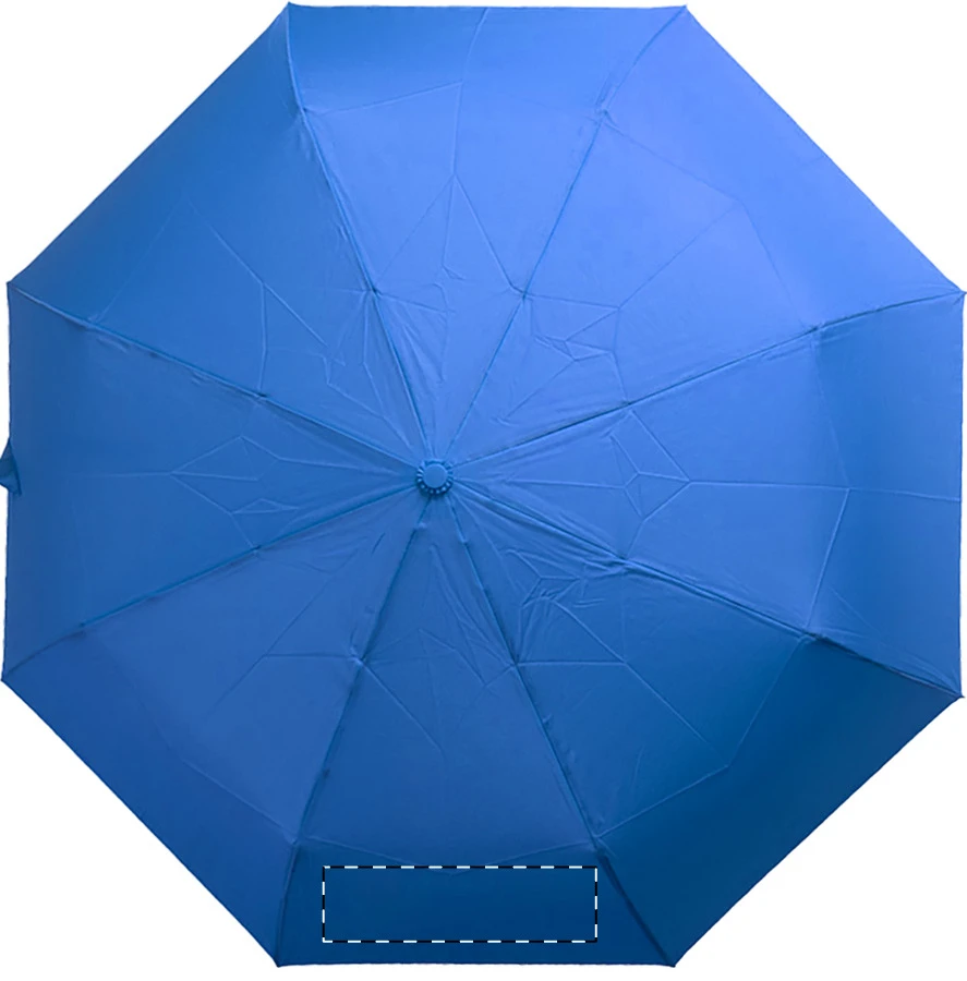 Kasaboo RPET dáždnik – blue – tlačová plocha – Panel 3