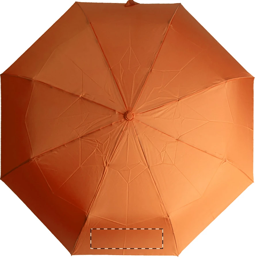 Kasaboo RPET dáždnik – orange – tlačová plocha – Panel 5