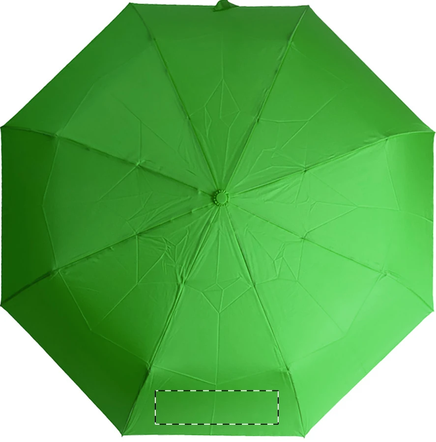Kasaboo RPET dáždnik – green – tlačová plocha – Panel 5