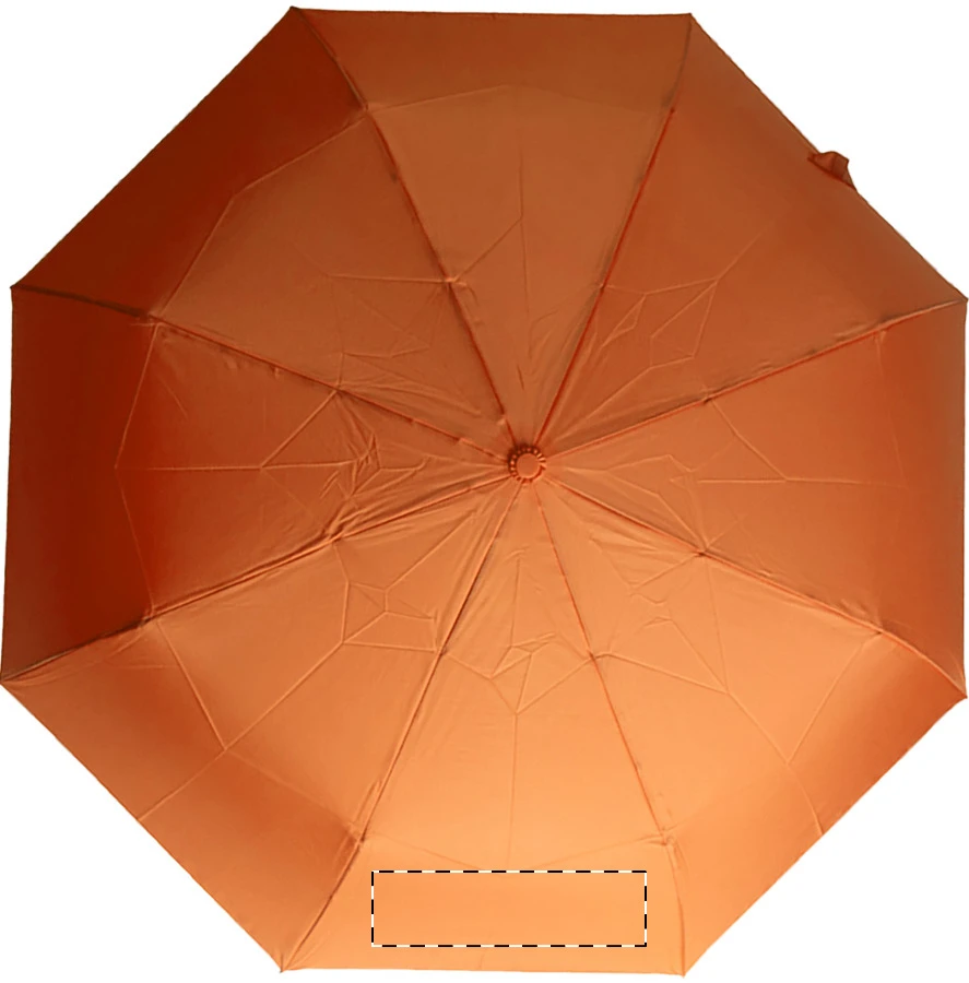 Kasaboo RPET dáždnik – orange – tlačová plocha – Panel 6