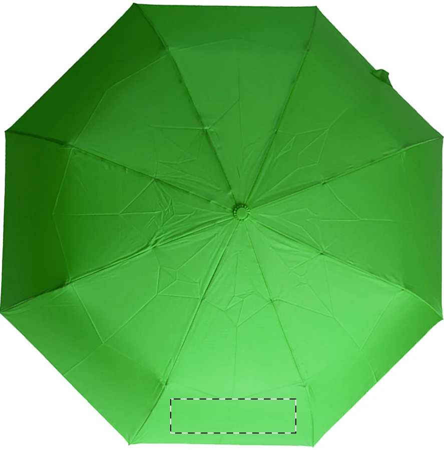 Kasaboo RPET dáždnik – green – tlačová plocha – Panel 6