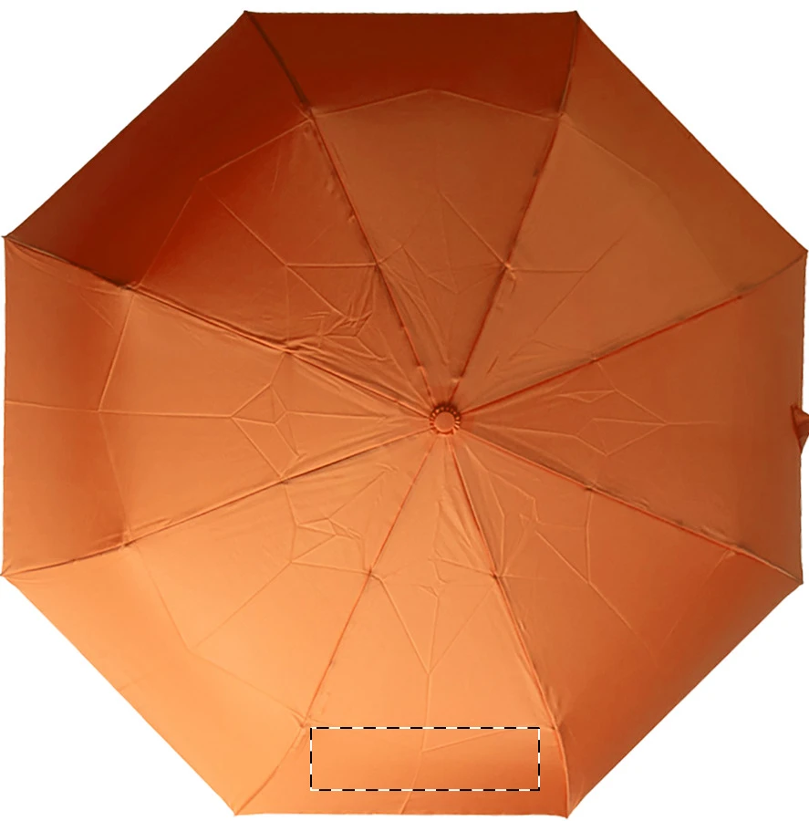 Kasaboo RPET dáždnik – orange – tlačová plocha – Panel 7