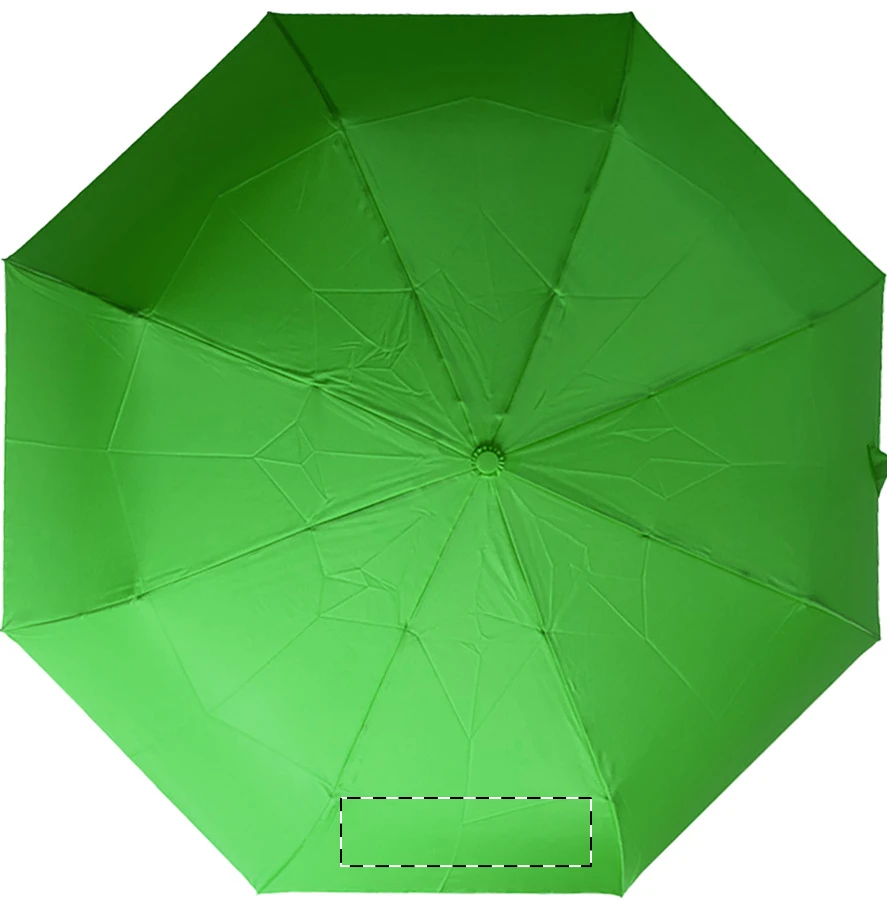 Kasaboo RPET dáždnik – green – tlačová plocha – Panel 7