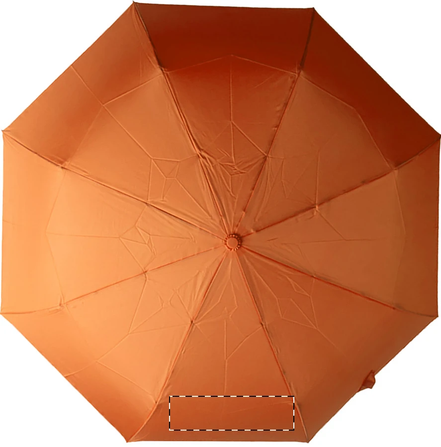 Kasaboo RPET dáždnik – orange – tlačová plocha – Panel 8