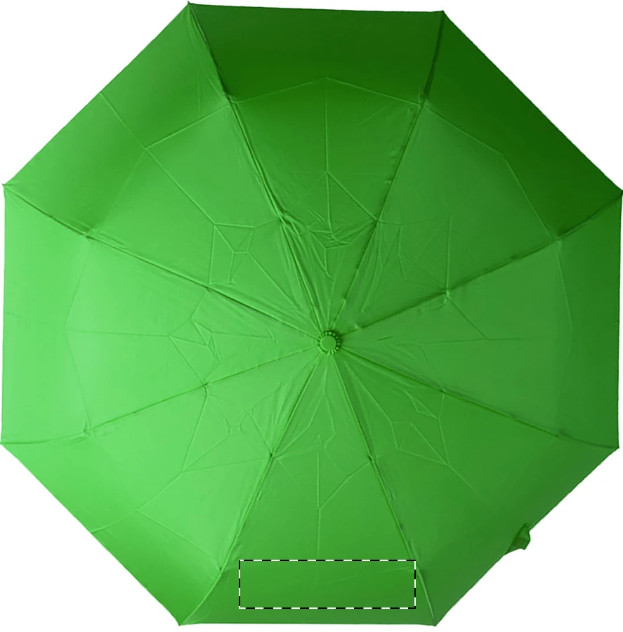 Kasaboo RPET dáždnik – green – tlačová plocha – Panel 8