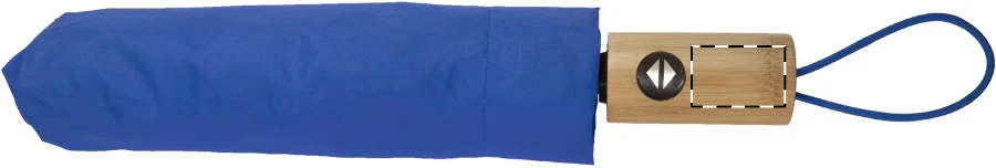 Kasaboo RPET dáždnik – blue – tlačová plocha – Rukoväť