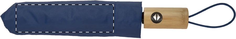 Kasaboo RPET dáždnik – dark blue – tlačová plocha – Puzdro/Vrecko