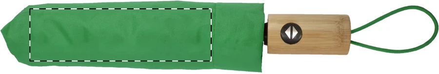 Kasaboo RPET dáždnik – green – tlačová plocha – Puzdro/Vrecko