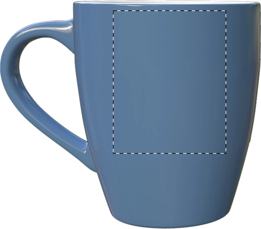 Gaia hrnček – light blue – tlačová plocha – Ľavák