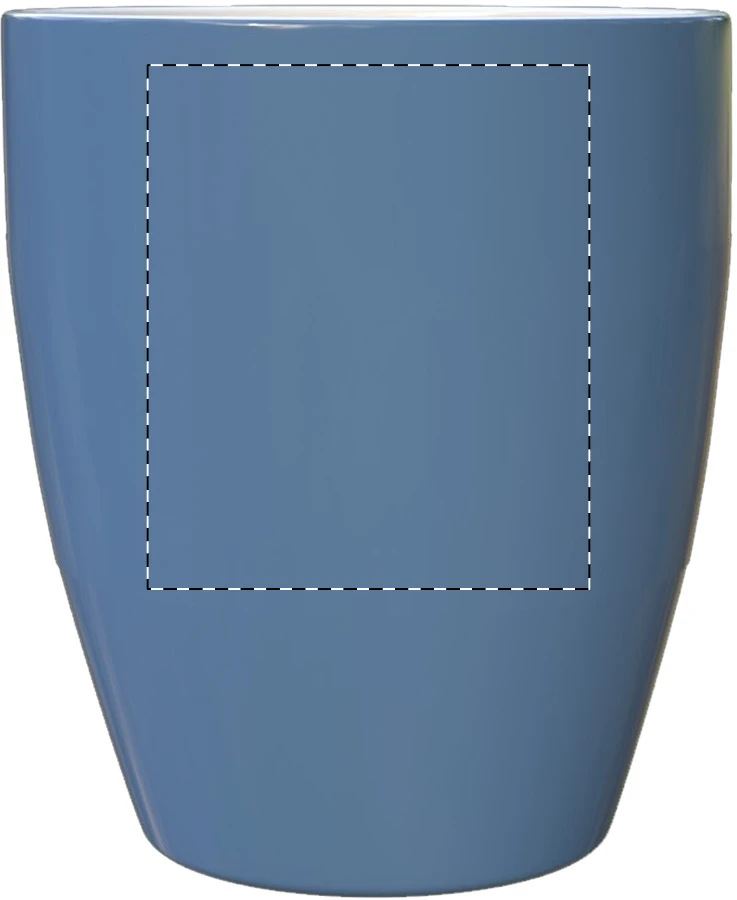 Gaia hrnček – light blue – tlačová plocha – Opačná strana rukoväte