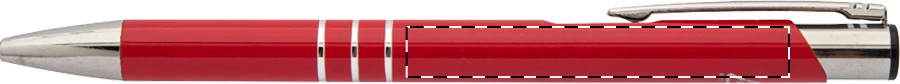 Rechannel guličkové pero – red – tlačová plocha – Pravák