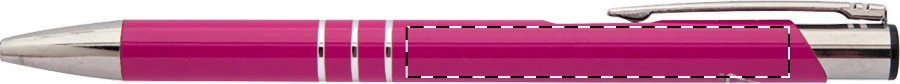 Rechannel guličkové pero – pink – tlačová plocha – Pravák