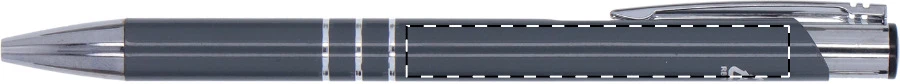 Rechannel guličkové pero – dark grey – tlačová plocha – Pravák