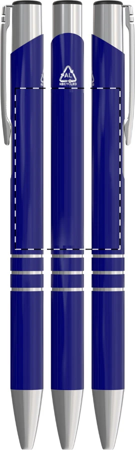 Rechannel guličkové pero – blue – tlačová plocha – Obal