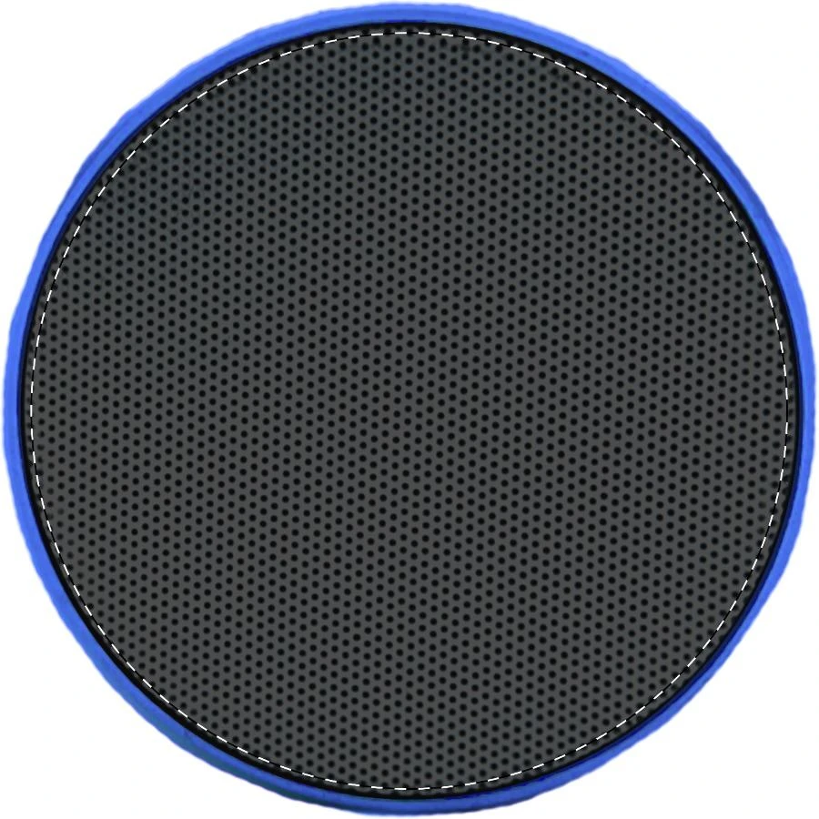 RalooBeat bezdrôtový reproduktor – blue – tlačová plocha – Vrchná časť