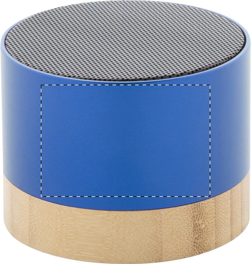 RalooBeat bezdrôtový reproduktor – blue – tlačová plocha – Predná strana - vrchná časť