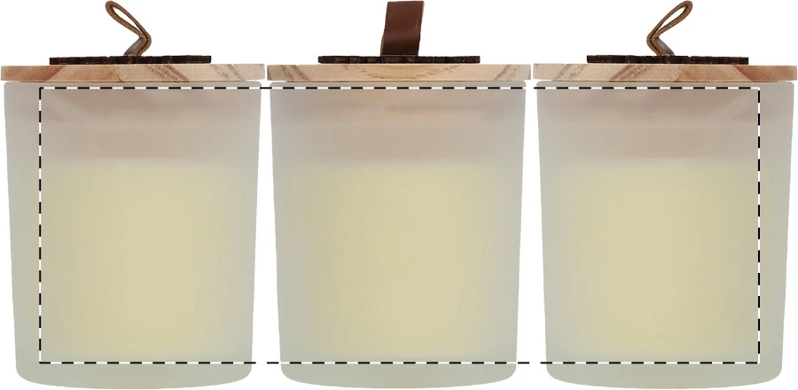 Flandle vianočná sviečka – white – tlačová plocha – Obal
