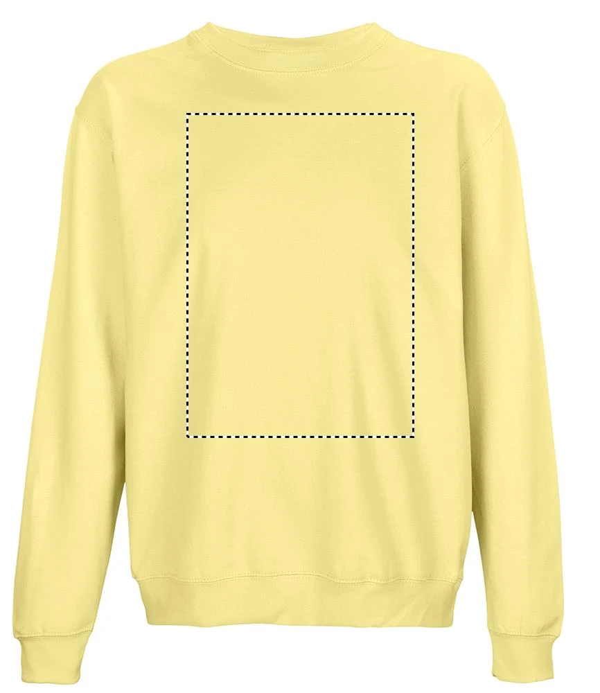 COLUMBIA UNISEX MIKINA - Sol's – tlačová plocha – Predná strana