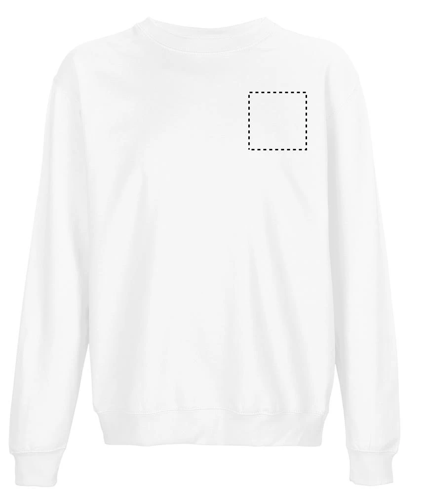 COLUMBIA UNISEX MIKINA - Sol's – tlačová plocha – Hruď