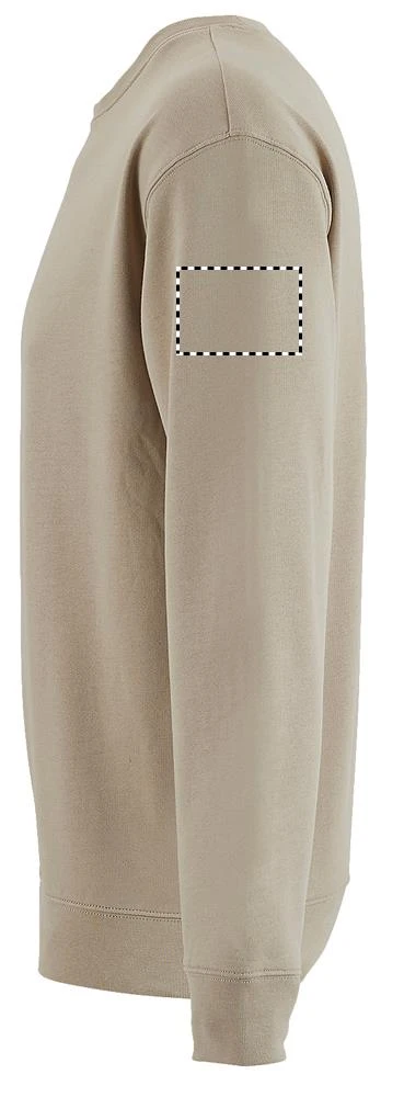 COLUMBIA UNISEX MIKINA - Sol's – tlačová plocha – Ľavý rukáv