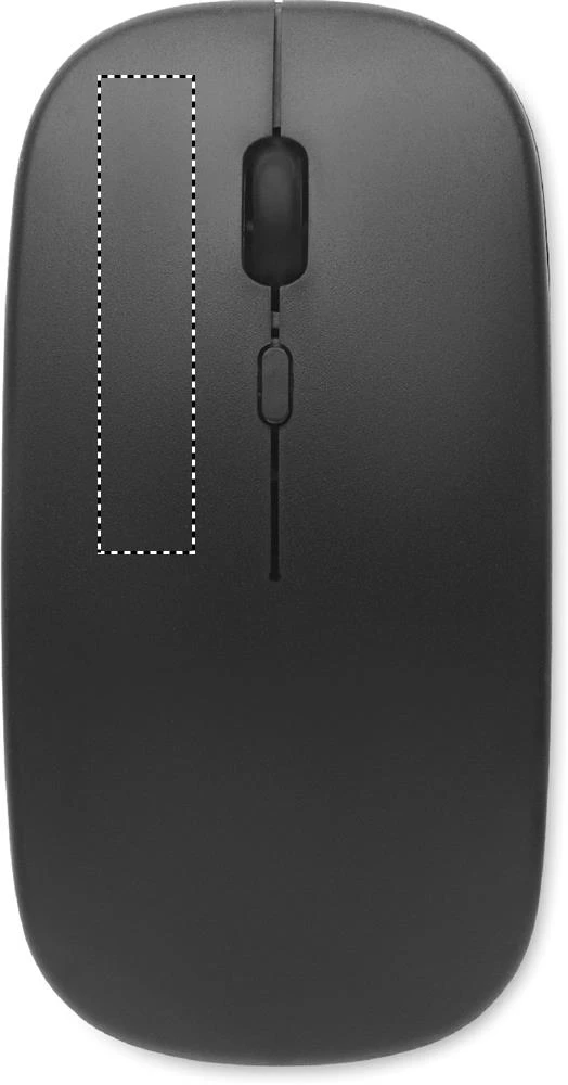 Nabíjacia bezdrôtová myš – černá – tlačová plocha – LEFT BUTTON