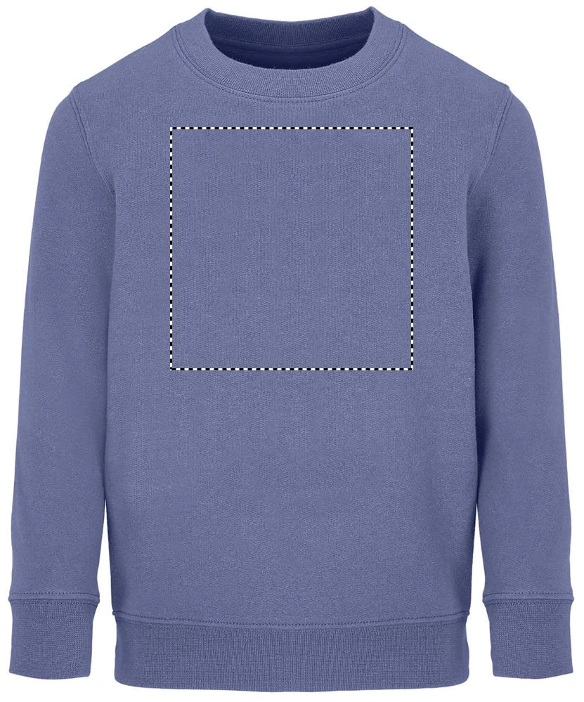 COLUMBIA KIDS mikina - Sol's – blue – tlačová plocha – Predná strana