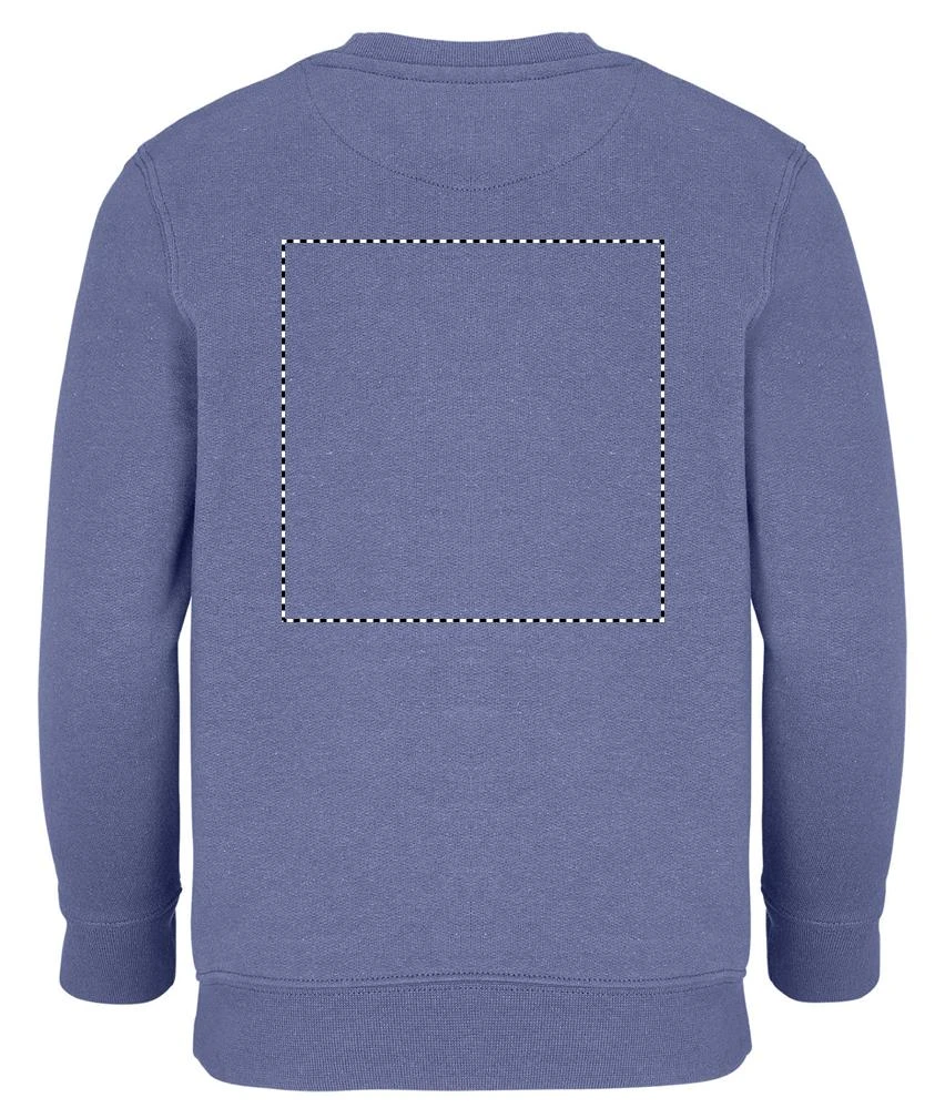COLUMBIA KIDS mikina - Sol's – blue – tlačová plocha – Zadná strana