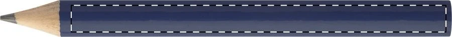 Mercia mini ceruzka – dark blue – tlačová plocha – Na telo - pre praváka