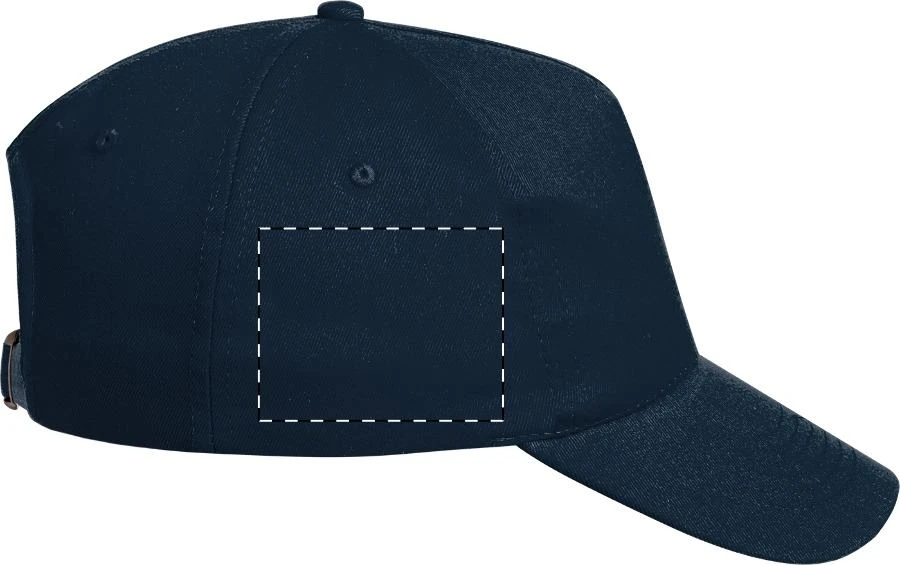 Rebicap baseballová čiapka – dark blue – tlačová plocha – Pravá strana